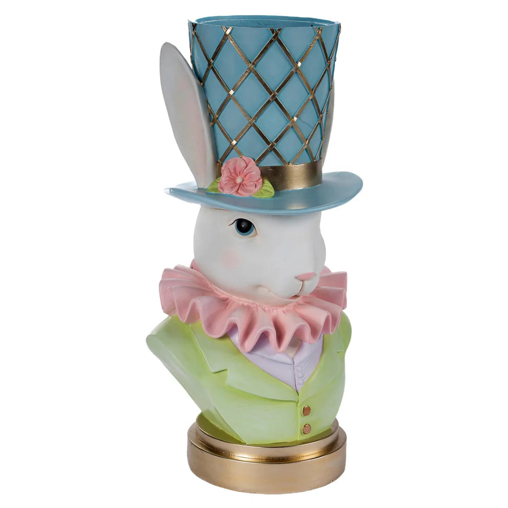 Easter Pastel Rabbit with Top Hat 37534