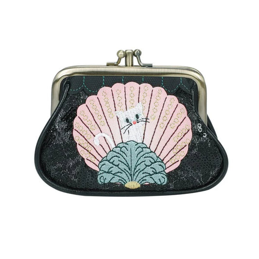 Vendula London Purrlesque Club Clipper Coin Purse 27248