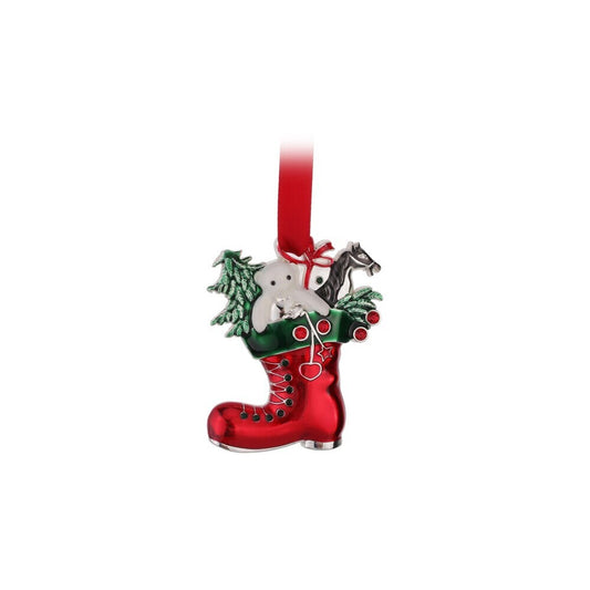 Christmas Boot Hanging Ornament 11111c