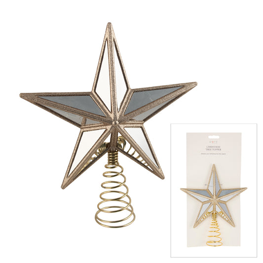 Tree Topper Star Mirror 5pt 39714